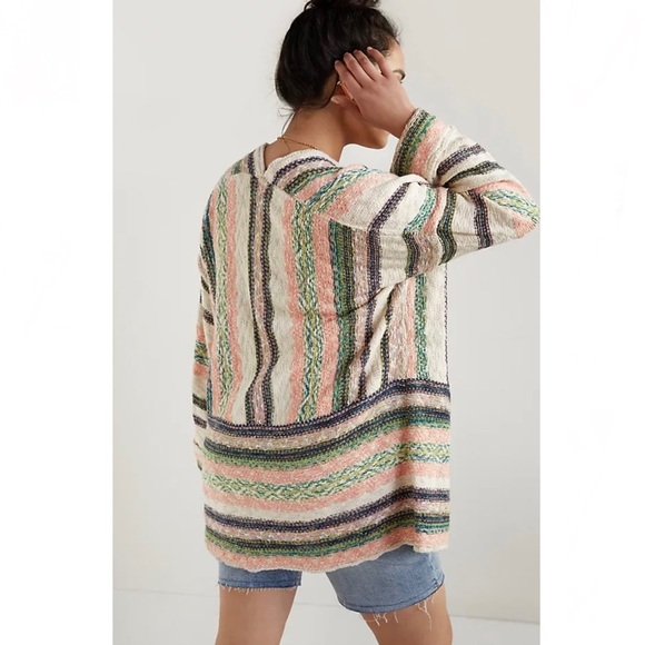 Anthropologie Pilcro Knit Striped Cardigan - Picture 6 of 15